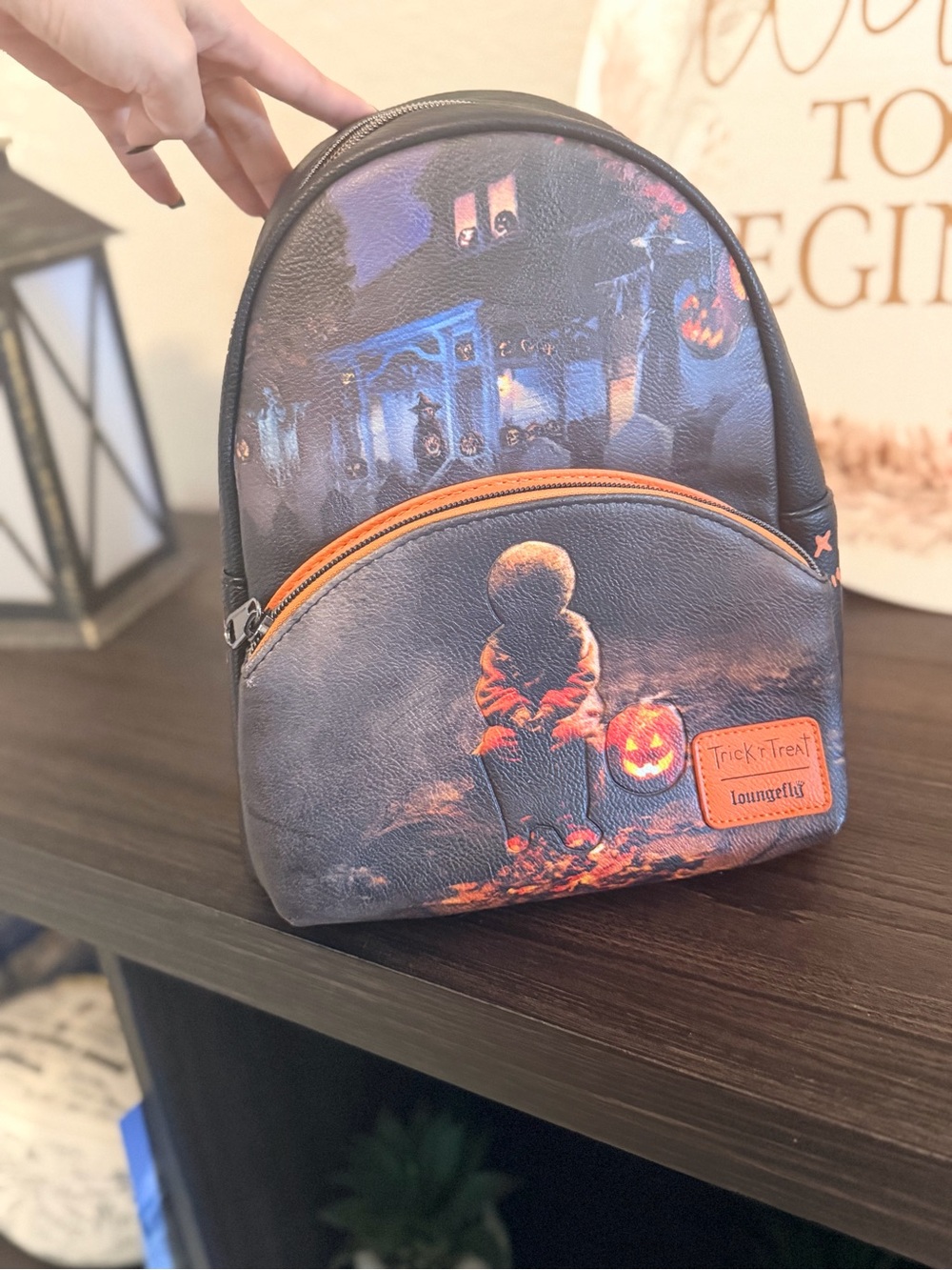 Loungefly Trick R Treat Glow-In-The-Dark Mini Backpack